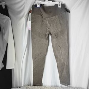 JoyLab Persuading Gray High Rise Leggings 7/8 Length Size M